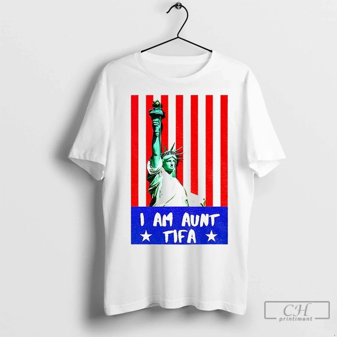 Government Shutdown Statue Of Liberty I Am Aunt Tifa T Shirts Unisex T-shirt, Sweatshirt, Hoodie, Long Sleeve Tee - T-Shirt, Sweatshirt, Hoodie