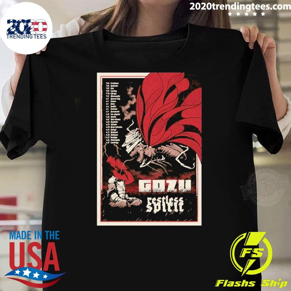 Gozu Co-Headliner Tour 26 Poster Shirt Unisex T-shirt, Sweatshirt, Hoodie, Long Sleeve Tee - T-Shirt, Sweatshirt, Hoodie