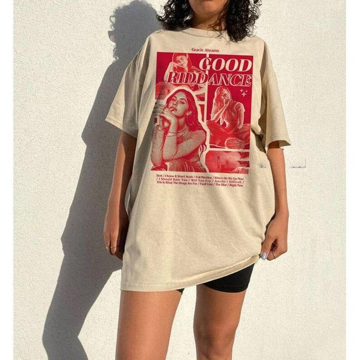 Gracie Abrams Good Riddance Shirt Tour 2023 Music Fan T-Shirts, Hoodie, Sweatshirt - T-Shirt, Sweatshirt, Hoodie