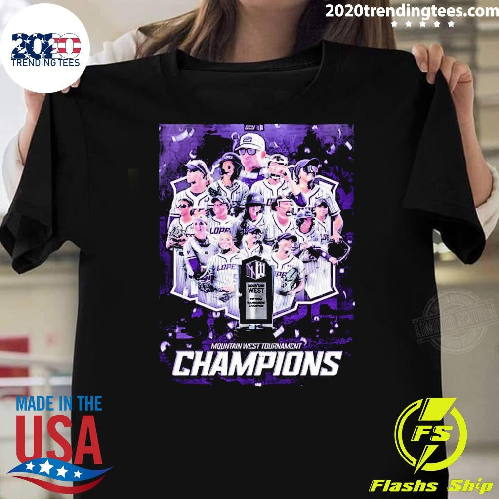 Grand Canyon Softball 2026 Mountain West Champions Shirt Unisex T-shirt, Sweatshirt, Hoodie, Long Sleeve Tee - T-Shirt, Sweatshirt, Hoodie