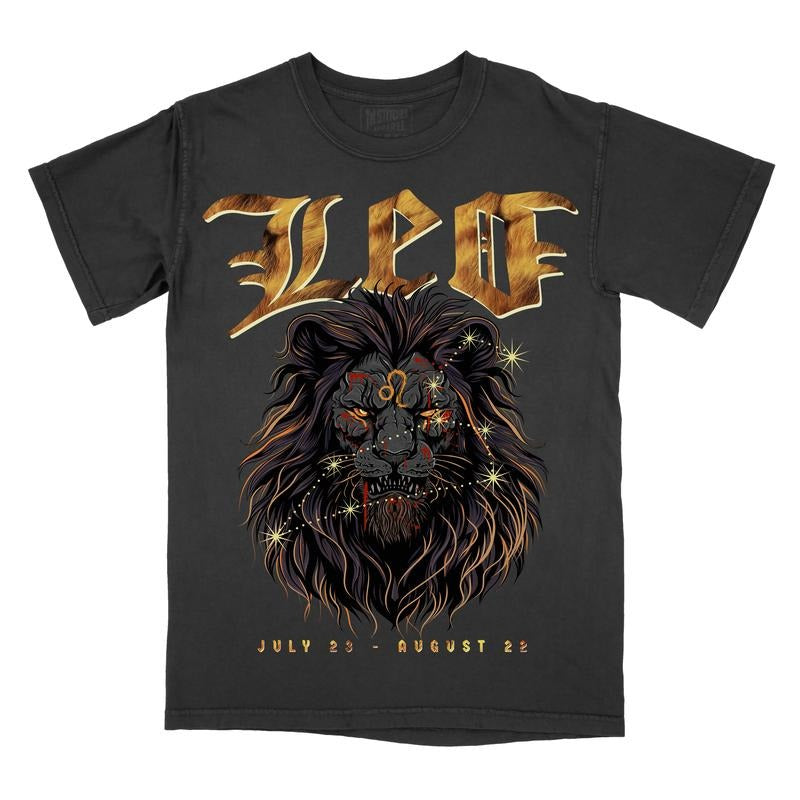 Leo Zodiac Sign Comfort Colors Horoscope Shirt Astrology T-Shirts, Hoodie, Sweatshirt - T-Shirt, Sweatshirt, Hoodie