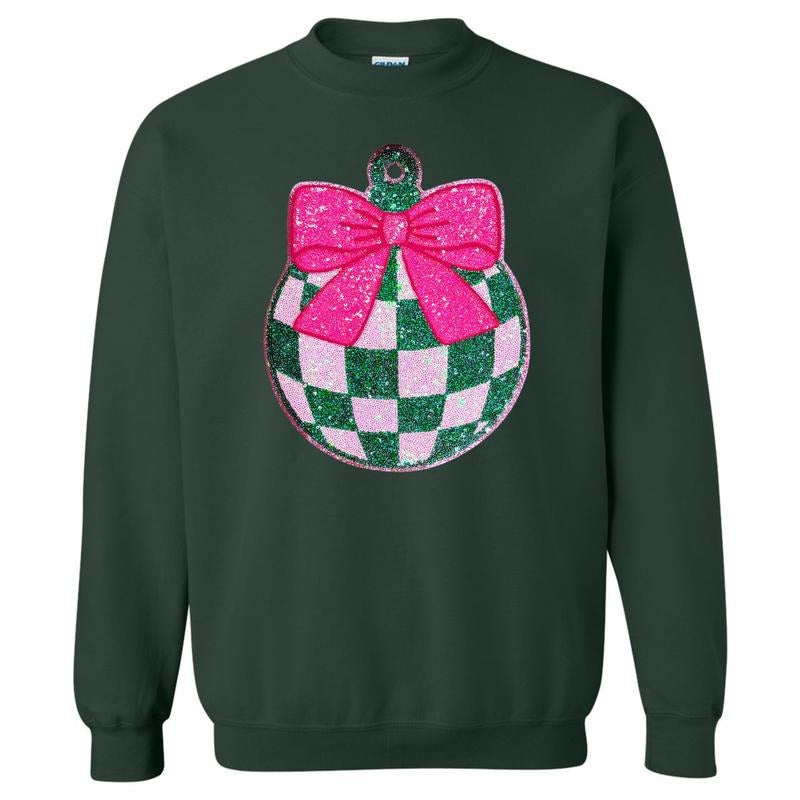 Green & Pink Checker Ornament Patch T-Shirts, Hoodie, Sweatshirt - T-Shirt, Sweatshirt, Hoodie