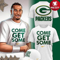 Green Bay Packers Come Get Some Two Sided Shirt Unisex T-shirt, Sweatshirt, Hoodie, Long Sleeve Tee - T-Shirt, Sweatshirt, Hoodie