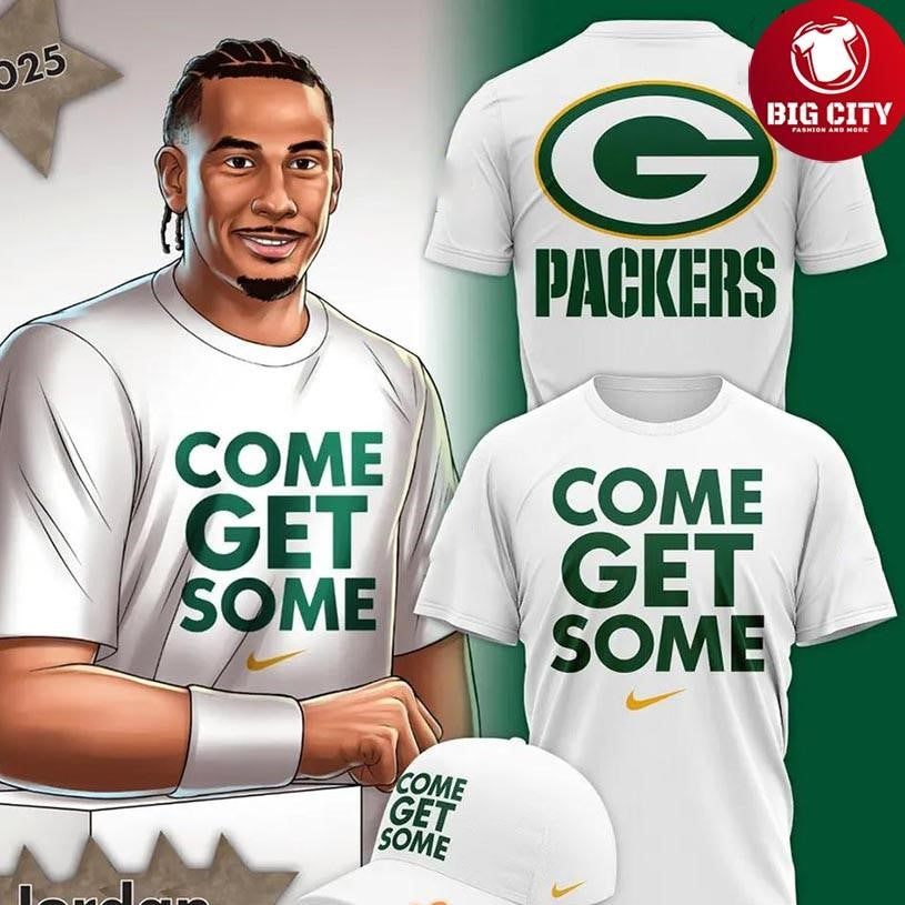 Green Bay Packers Come Get Some Two Sided Shirt Unisex T-shirt, Sweatshirt, Hoodie, Long Sleeve Tee - T-Shirt, Sweatshirt, Hoodie