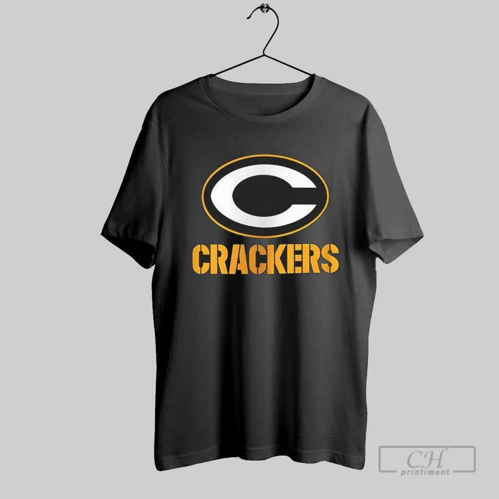 Green Bay Packers Crackers T Shirt Unisex T-shirt, Sweatshirt, Hoodie, Long Sleeve Tee - T-Shirt, Sweatshirt, Hoodie