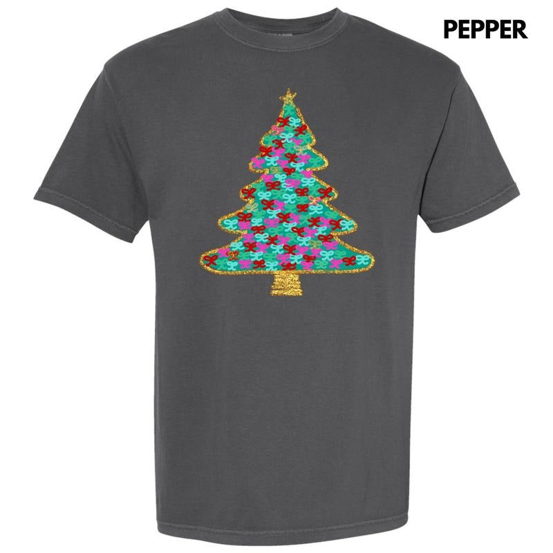 Green Bushel Bows Tree Comfort Colors 'NLB' T-Shirts, Hoodie, Sweatshirt - T-Shirt, Sweatshirt, Hoodie