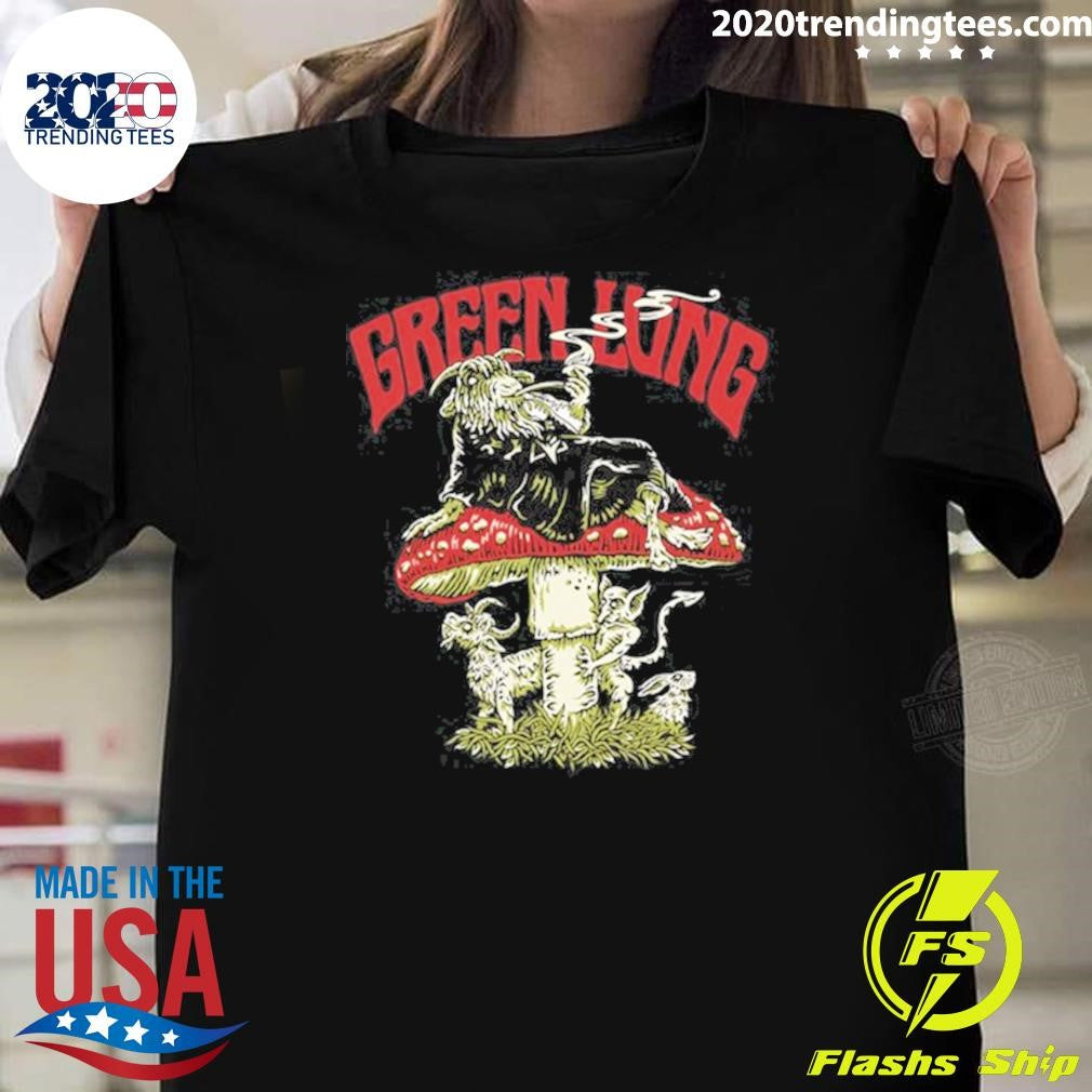 Green Lung Band Old English Black Magic Tee Shirt Unisex T-shirt, Sweatshirt, Hoodie, Long Sleeve Tee - T-Shirt, Sweatshirt, Hoodie