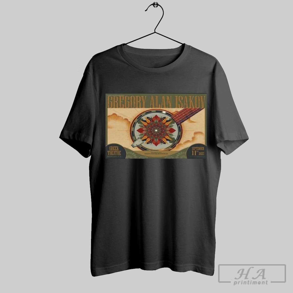 Gregory Alan Isakov Sept 11 2025 Berkeley Ca Tour Poster Unisex T-shirt, Sweatshirt, Hoodie, Long Sleeve Tee - T-Shirt, Sweatshirt, Hoodie