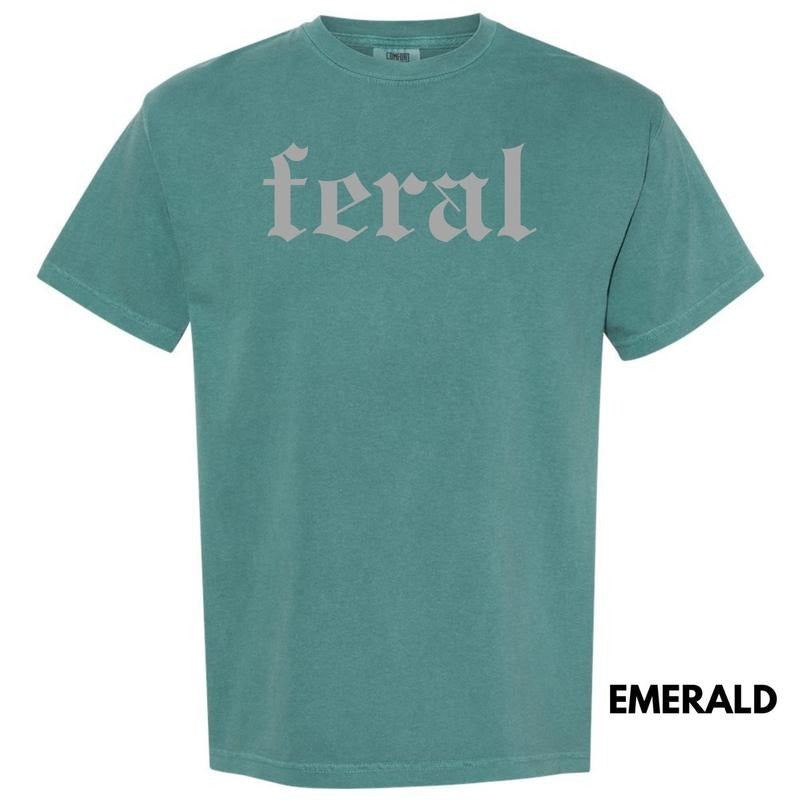 Grey FERAL Comfort Colors 'NLB' T-Shirts, Hoodie, Sweatshirt - T-Shirt, Sweatshirt, Hoodie