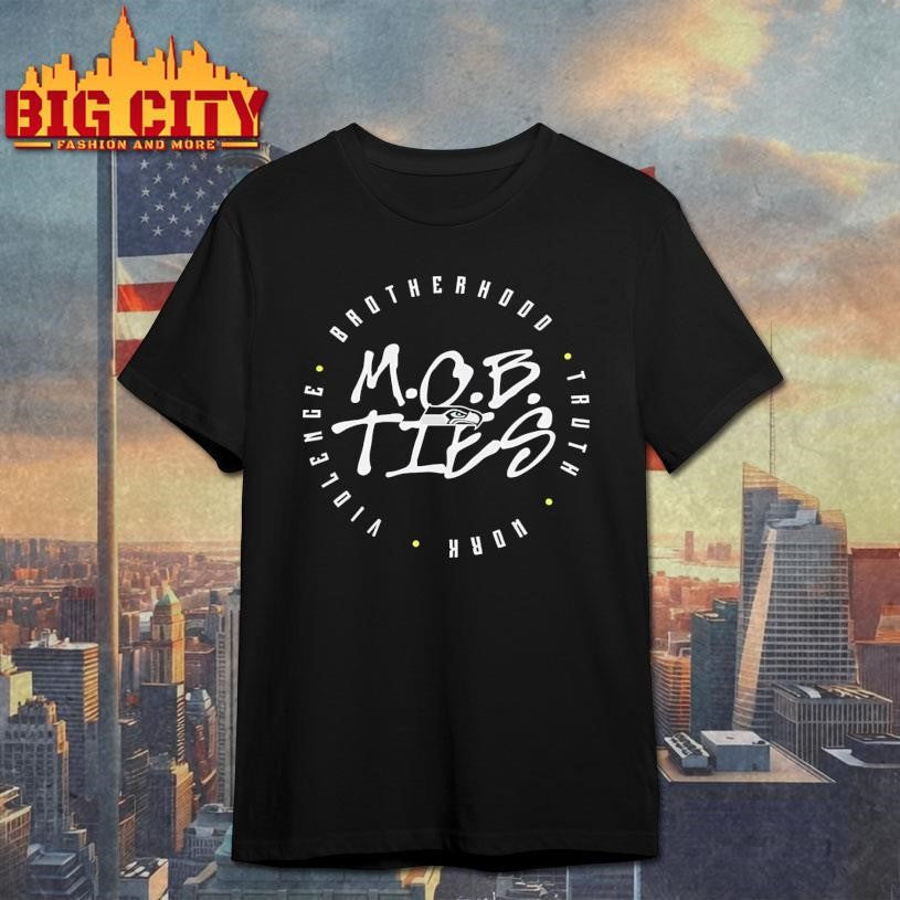 Grey Zabel Seahawks MOB Ties Shirt Unisex T-shirt, Sweatshirt, Hoodie, Long Sleeve Tee - T-Shirt, Sweatshirt, Hoodie