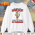 Grinch Christmas My Brain just Logged Me Out Due To Inactivity Now I Cant Remember My Password shirt - T-Shirt, Sweatshirt, Hoodie