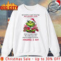 Grinch Christmas Sometimes I Sit Quietly And Wonder Why Im Not In A Mental Asylum shirt Unisex T-shirt, Sweatshirt, Hoodie, Long Sleeve Tee - T-Shirt, Sweatshirt, Hoodie