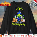 Grinch Christmas USPS Feelin Grinchy shirt Unisex T-shirt, Sweatshirt, Hoodie, Long Sleeve Tee - T-Shirt, Sweatshirt, Hoodie