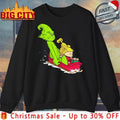 Grinch v Cindy-Lou Who skiing christmas 2025 shirt Unisex T-shirt, Sweatshirt, Hoodie, Long Sleeve Tee - T-Shirt, Sweatshirt, Hoodie