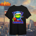 Grinch wearing Santa x Oklahoma City Thunder hat Christmas shirt Unisex T-shirt, Sweatshirt, Hoodie, Long Sleeve Tee - T-Shirt, Sweatshirt, Hoodie
