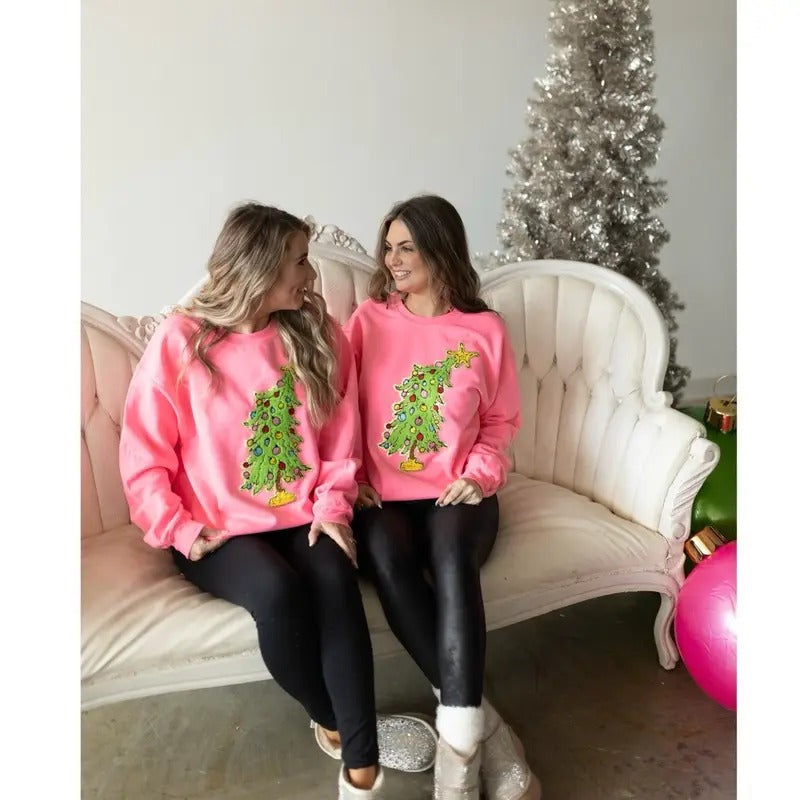 Grinchyyy Tree Chenille Patch T-Shirts, Hoodie, Sweatshirt - T-Shirt, Sweatshirt, Hoodie