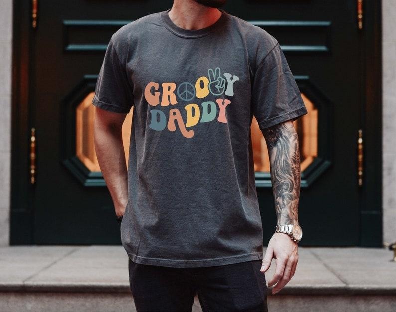 Groovy Dad Shirt Groovy Shirts Groovy Family Matching Shirts Groovy One Shirt Family Matching Shirts Groovy Party Shirts Hippie Daddy T-Shirts, Hoodie, Sweatshirt - T-Shirt, Sweatshirt, Hoodie