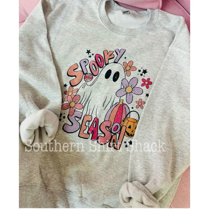 Groovy Spooky Season Halloween T-Shirts, Hoodie, Sweatshirt - T-Shirt, Sweatshirt, Hoodie