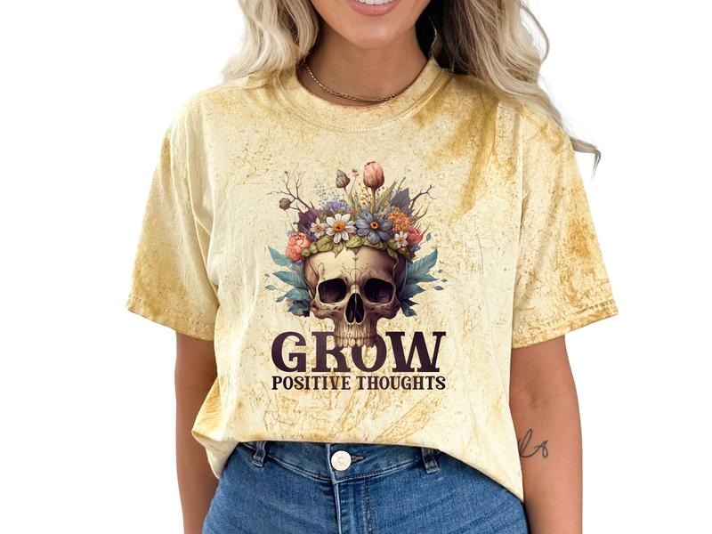 Grow Positive Thoughts Mental Health Shirts Positive Affirmation & T-Shirts, Hoodie, Sweatshirt - T-Shirt, Sweatshirt, Hoodie