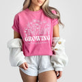 Growing Tiny Human Shirt Pregnancy Announcement Spring Flower Baby Reveal Maternity Baby Announcement Funny Mother Shirt T-Shirts, Hoodie, Sweatshirt - T-Shirt, Sweatshirt, Hoodie