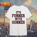 Gunner Stockton Georgia Bulldogs its funner with gunner shirt Unisex T-shirt, Sweatshirt, Hoodie, Long Sleeve Tee - T-Shirt, Sweatshirt, Hoodie
