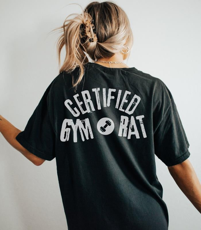 Gym Rat Workout Weightlifting Bodybuilding Girlfriend Boyfriend Who Lift Weights Gym Lover T-Shirts, Hoodie, Sweatshirt - T-Shirt, Sweatshirt, Hoodie
