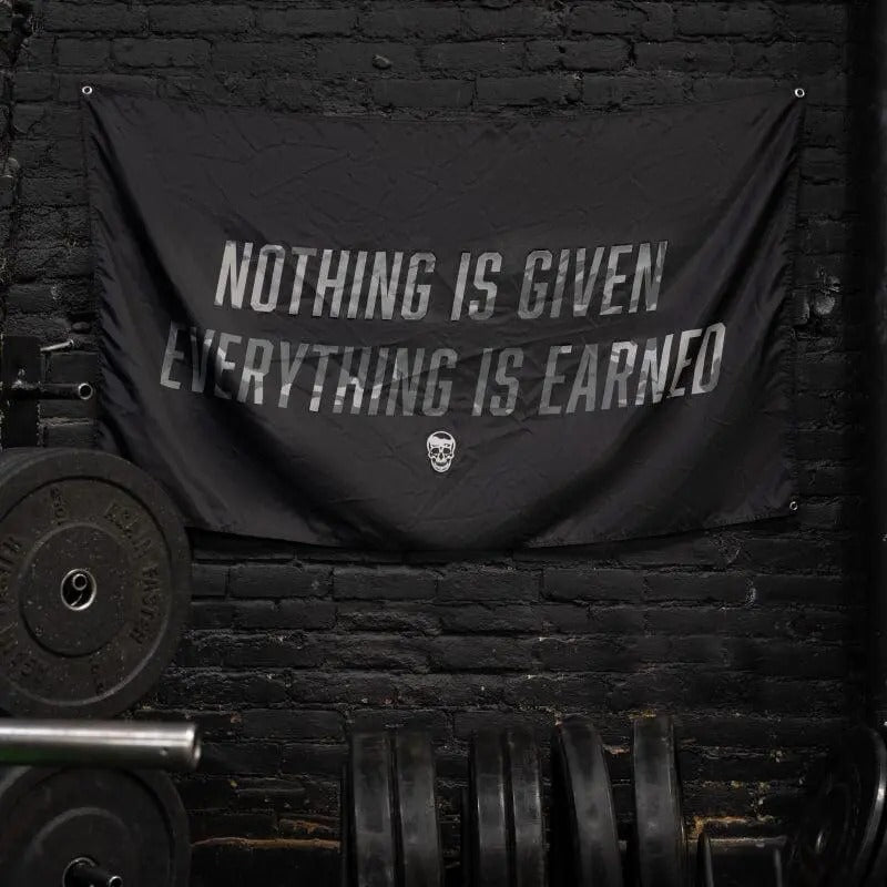 Gymreapers Mantra Gym Flag Gray Camo Garage Banners T-Shirts, Hoodie, Sweatshirt - T-Shirt, Sweatshirt, Hoodie