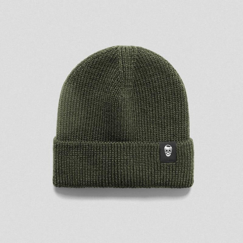 Gymreapers Ribbed Knit Skull Beanie Classic Green One Size Fits All T-Shirts, Hoodie, Sweatshirt - T-Shirt, Sweatshirt, Hoodie