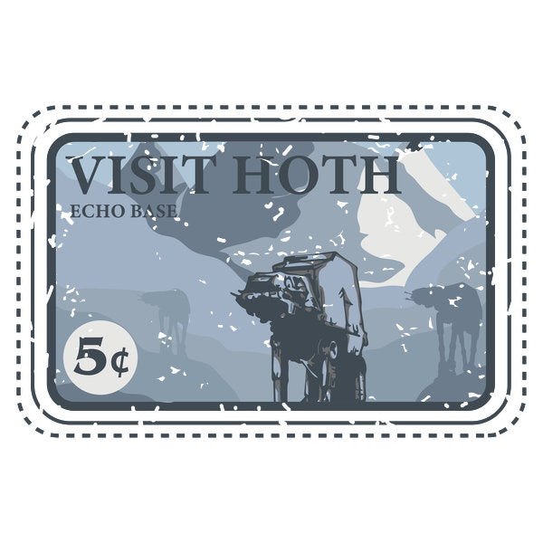 Hoth Stamp Unisex T-shirt, Sweatshirt, Hoodie, Long Sleeve Tee - T-Shirt, Sweatshirt, Hoodie