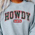 HOWDY SANTA VARSITY RUNS TRUE SIZE GO UP ONE SIZE CASUAL ) Womenswear T-Shirts, Hoodie, Sweatshirt - T-Shirt, Sweatshirt, Hoodie