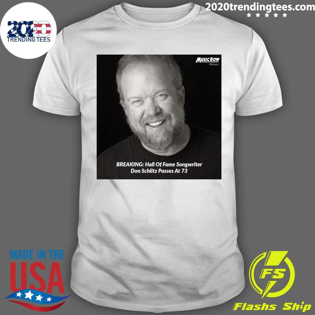 Hall Of Fame Songwriter Don Schlitz Passes At 73 Shirt Unisex T-shirt, Sweatshirt, Hoodie, Long Sleeve Tee - T-Shirt, Sweatshirt, Hoodie