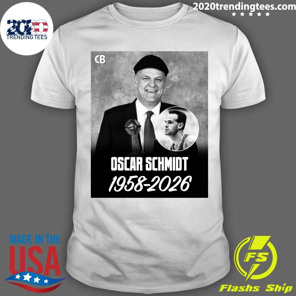 Hall Of Famer & Brazilian Basketball Legend Oscar Schmidt Has Passed Away At Age 68 1958-2026 Shirt - T-Shirt, Sweatshirt, Hoodie