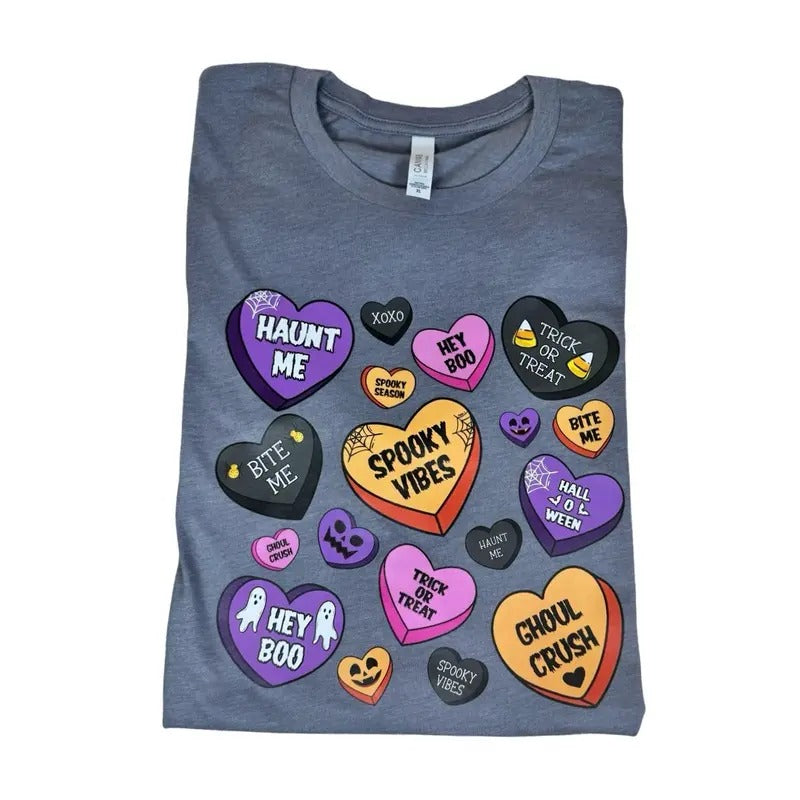 Halloween Candy Hearts T-Shirts, Hoodie, Sweatshirt - T-Shirt, Sweatshirt, Hoodie