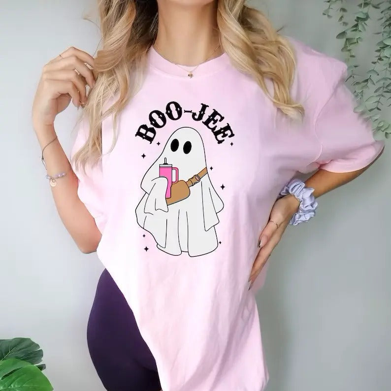 Halloween Ghost Boo Jee Shirt Boo Shirt Spooky Ghost Spooky Season Ghost Spooky Shirt Halloween Funny Boo Jee Shirt T-Shirts, Hoodie, Sweatshirt - T-Shirt, Sweatshirt, Hoodie