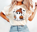 Halloween Ghost Cute Ghost Shirt Halloween Shirt Spooky Season Shirt Halloween Cotton Top T-Shirts, Hoodie, Sweatshirt - T-Shirt, Sweatshirt, Hoodie