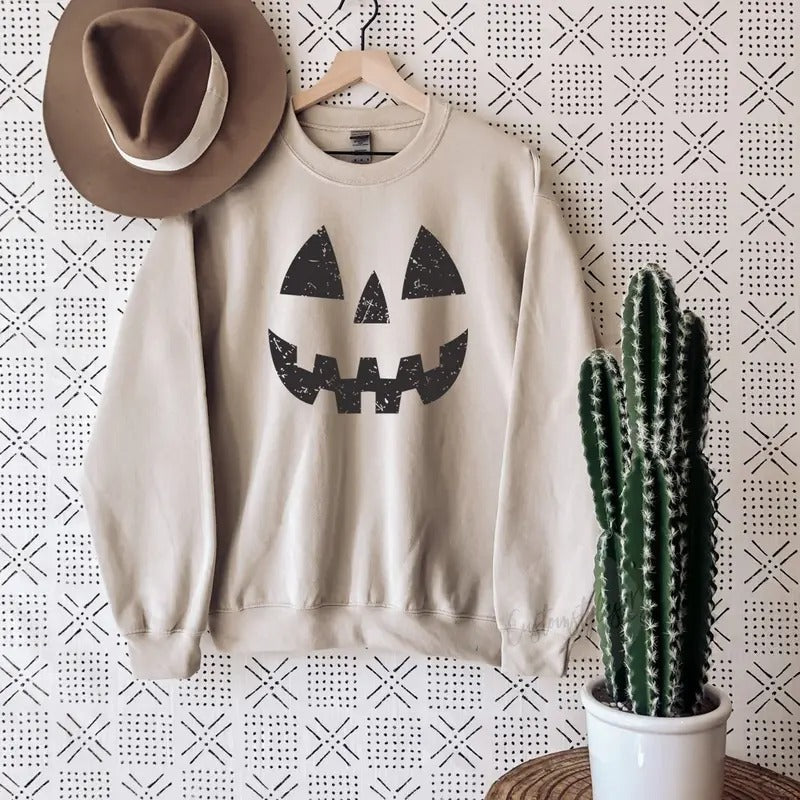 Halloween Pumpkin Pumpkin Face Jack O' Lantern Halloween T-Shirts, Hoodie, Sweatshirt - T-Shirt, Sweatshirt, Hoodie