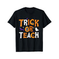 Halloween Teacher Cotton Crew Neck Geometric Pattern Sports Slight Stretch Knit Fabric Skinny Fit Applique Details Perfect Educators Made USA T-Shirts, Hoodie, Sweatshirt - T-Shirt, Sweatshirt, Hoodie