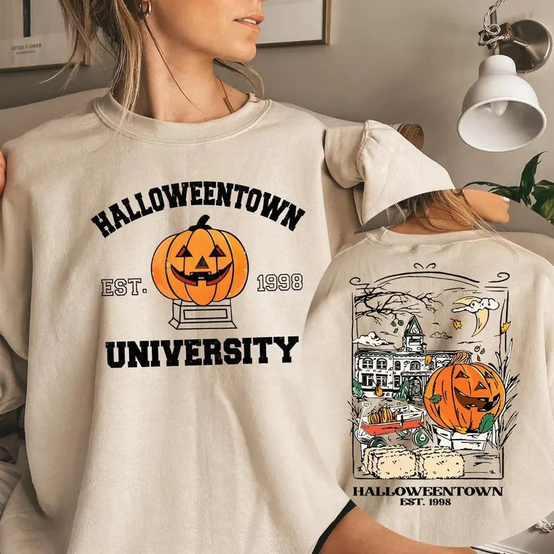 Halloweentown University Halloweentown Halloween Town Halloween Halloween Fall T-Shirts, Hoodie, Sweatshirt - T-Shirt, Sweatshirt, Hoodie