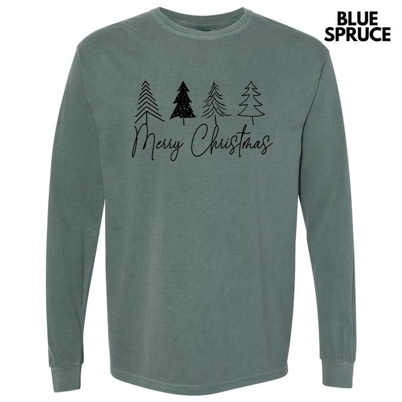 Hand Drawn Merry Long Sleeve Comfort Colors 'NLB' T-Shirts, Hoodie, Sweatshirt - T-Shirt, Sweatshirt, Hoodie