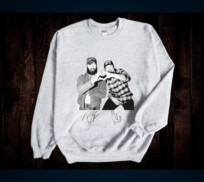 Hand Heart Malone Wallen Shirt Country Music T-Shirts, Hoodie, Sweatshirt - T-Shirt, Sweatshirt, Hoodie