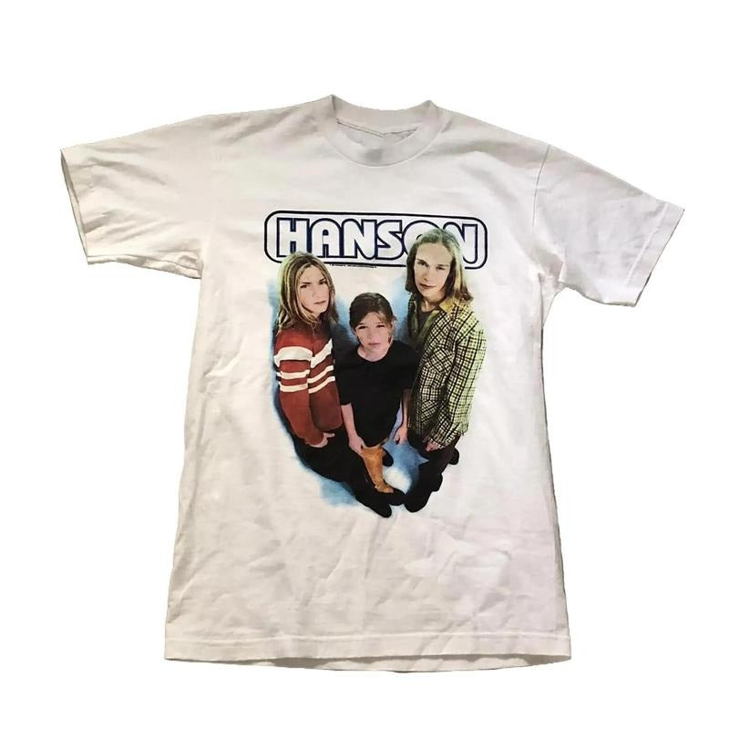 Hanson Band Shirt Menswear Top Underwear Streetwear Human Tropical Round Neck Casual Operator Bestie T-Shirts, Hoodie, Sweatshirt - T-Shirt, Sweatshirt, Hoodie