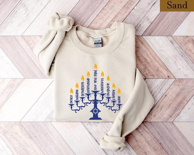 Hanukkah Menorah Shirt Hanukkah Chanukah Hanukkah Hanukkah Shirt Judaica Shirt Hanukkah T-Shirts, Hoodie, Sweatshirt - T-Shirt, Sweatshirt, Hoodie
