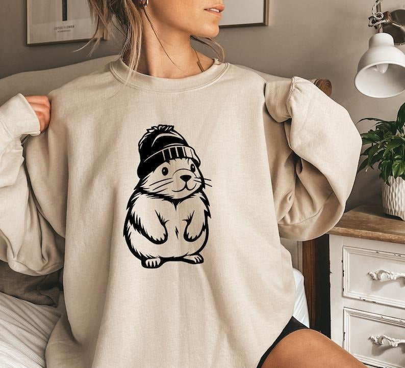 Happy Groundhog Day Shirt Animal Lover ; Cotton Womenswear Light Polyester Light Polyester Solid Tops Underwear Lady T-Shirts, Hoodie, Sweatshirt - T-Shirt, Sweatshirt, Hoodie