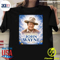 Happy Heavenly Birthday Duke John Wayne 1907-1979 Shirt Unisex T-shirt, Sweatshirt, Hoodie, Long Sleeve Tee - T-Shirt, Sweatshirt, Hoodie