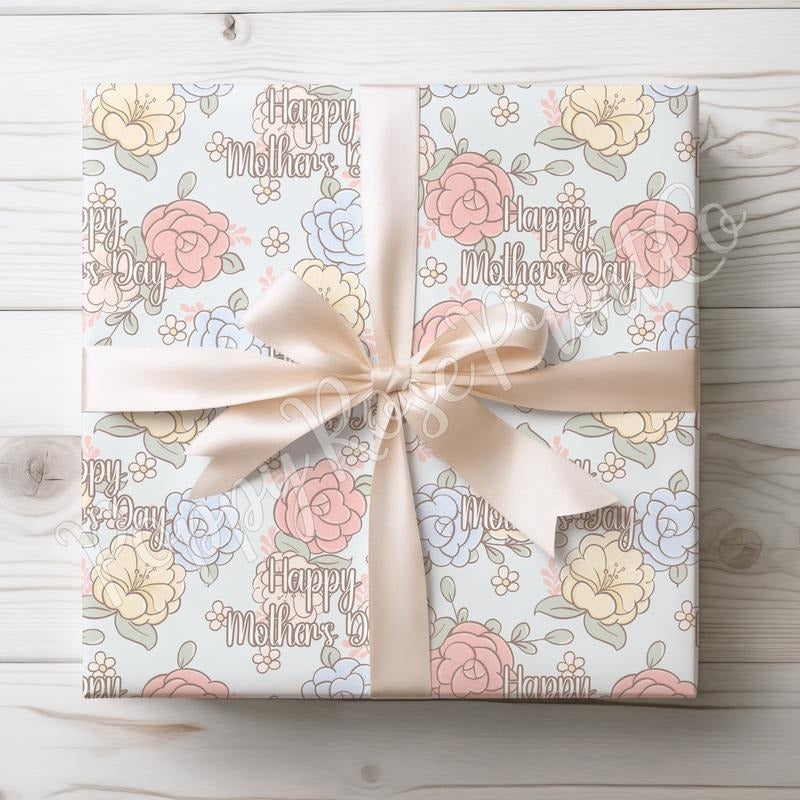 Happy Floral Wrapping Paper T-Shirts, Hoodie, Sweatshirt - T-Shirt, Sweatshirt, Hoodie