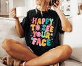 Happy See Your Face Shirt Teacher Shirts First Day School Shirt Teacher Back School T-Shirts, Hoodie, Sweatshirt - T-Shirt, Sweatshirt, Hoodie