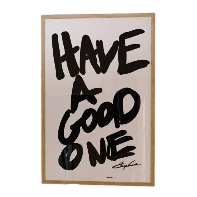 Have Good One Print Mid Century Print Wall Art 70s Monochrome Wall Art Bauhaus Print Black Art Decor Poster Prints No Frame Dorm Room Decor Art Posters T-Shirts, Hoodie, Sweatshirt - T-Shirt, Sweatshirt, Hoodie