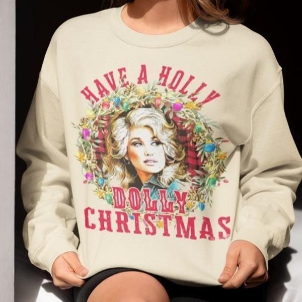 Have Holly Dolly Cowgirl Western Most Time Xmas T-Shirts, Hoodie, Sweatshirt - T-Shirt, Sweatshirt, Hoodie