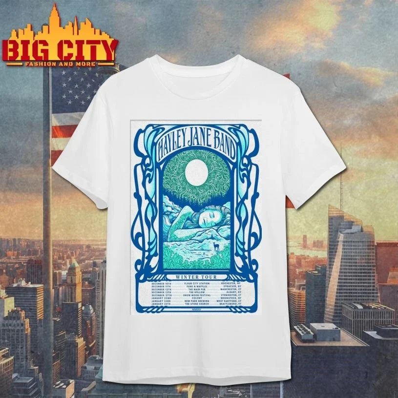 Hayley Jane Winter 2025-2026 Tour Poster shirt Unisex T-shirt, Sweatshirt, Hoodie, Long Sleeve Tee - T-Shirt, Sweatshirt, Hoodie