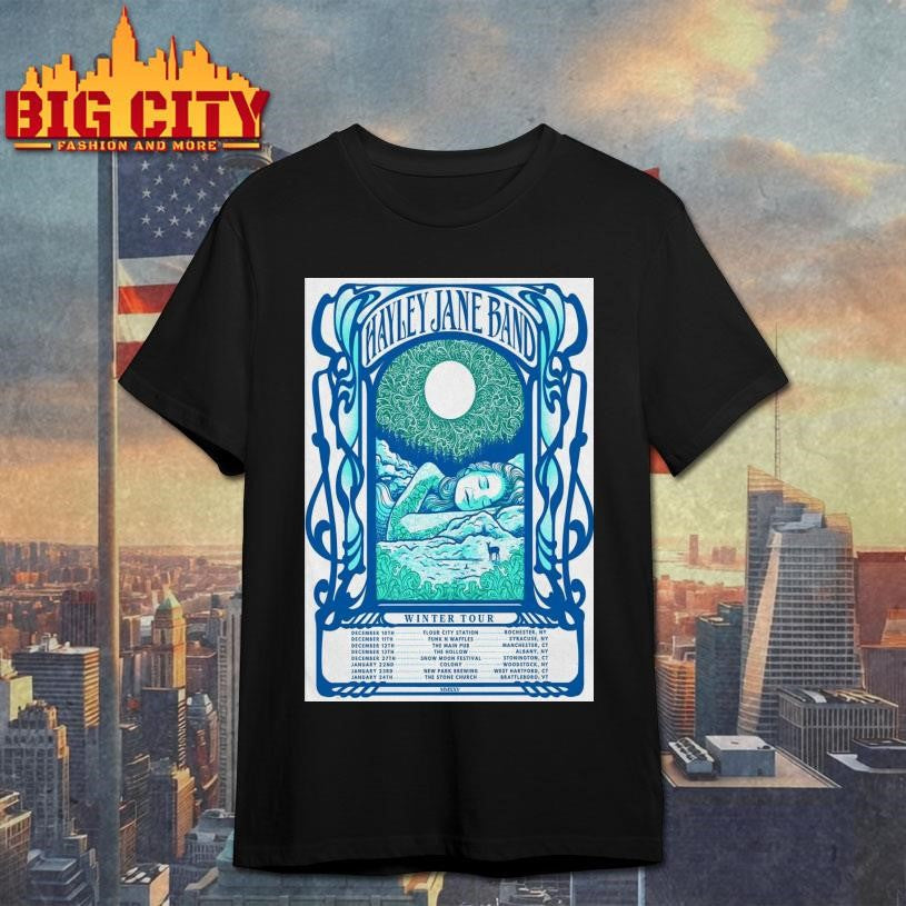 Hayley Jane Winter Tour 2025-2026 Poster Shirt Unisex T-shirt, Sweatshirt, Hoodie, Long Sleeve Tee - T-Shirt, Sweatshirt, Hoodie